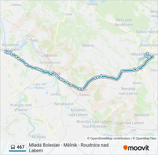 467  Line Map