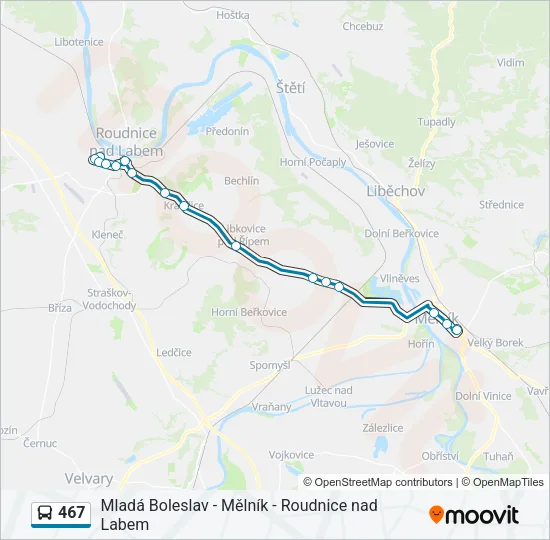 467  Line Map