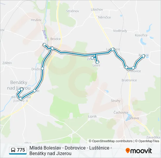 775  Mapa linky