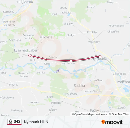 S42 Train Line Map