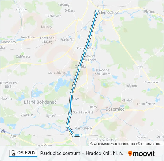 OS 6202 Train Line Map