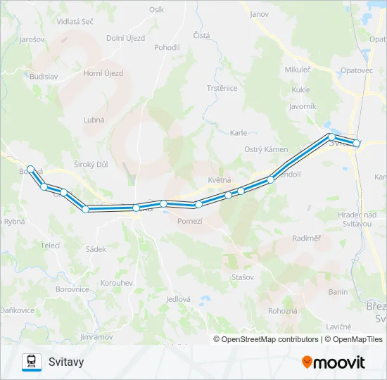 OS 15311 Train Line Map