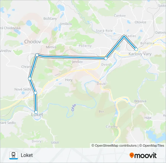 OS 27102 Train Line Map