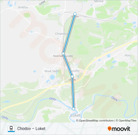 OS 27112 Train Line Map