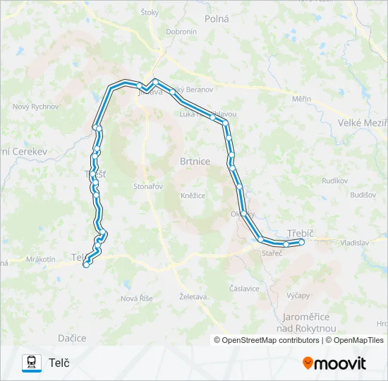 OS 28301 Train Line Map