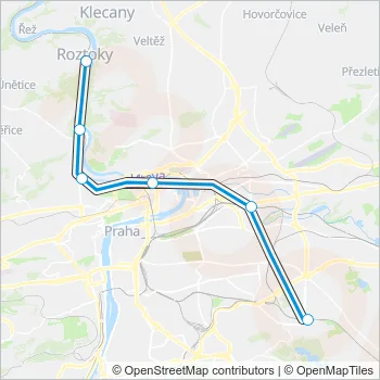 S49 Train Line Map