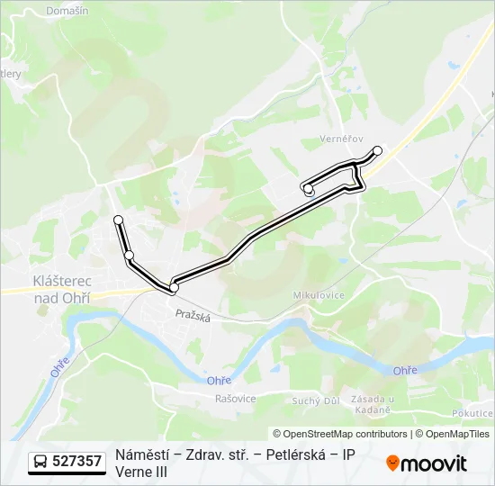 527357 Bus Line Map
