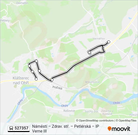 527357 Bus Line Map
