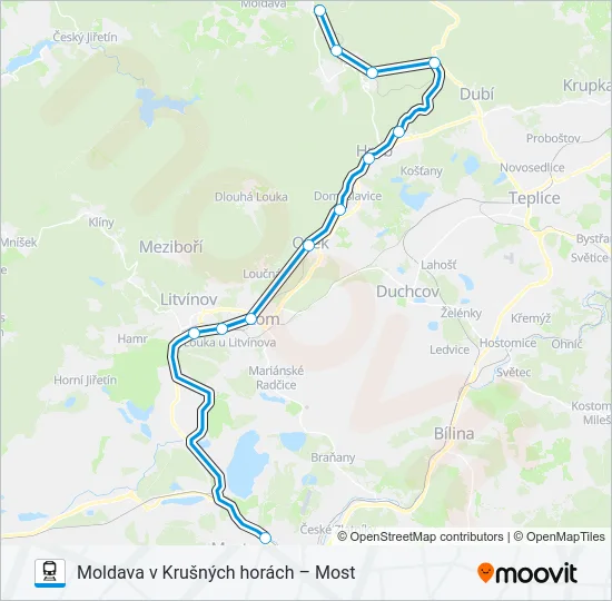 OS 26805 Train Line Map