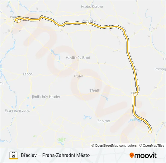 RJ 101044 Train Line Map
