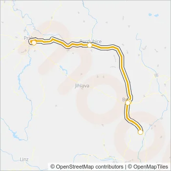 RJ 101046 Train Line Map