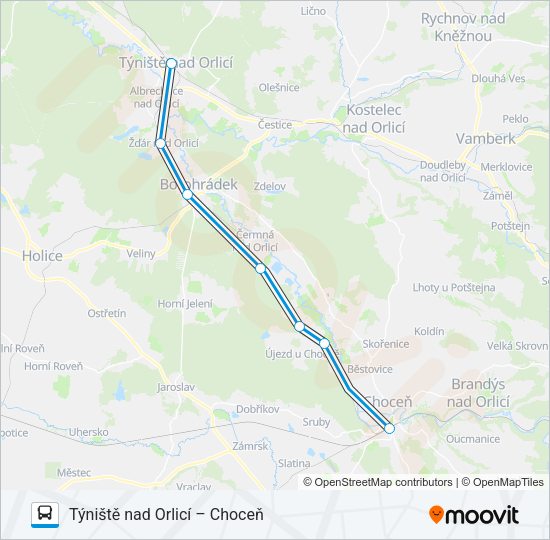 OS 305647 Bus Line Map