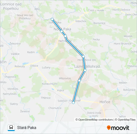 OS 305713 Bus Line Map