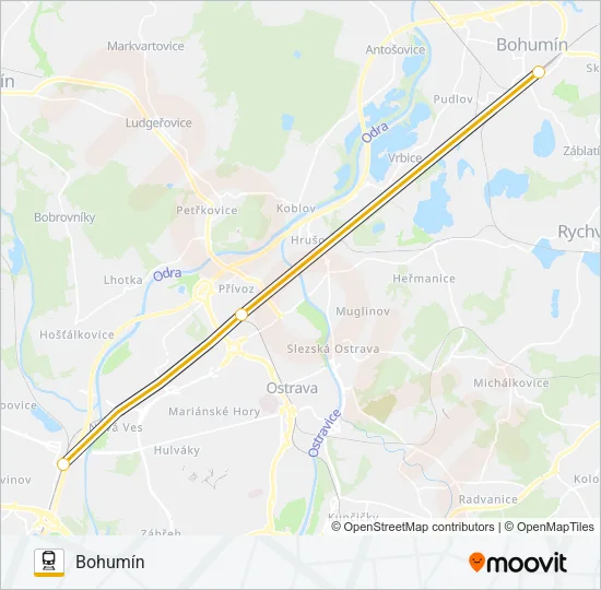RJ 101013 Train Line Map