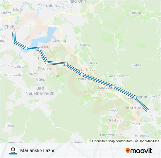 OS 107367 Train Line Map