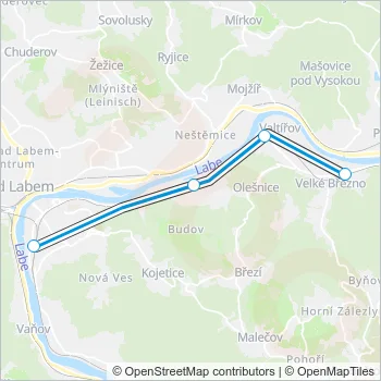 T3 Train Line Map