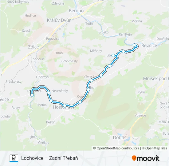 OS 127751 Train Line Map