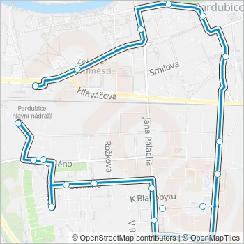 6 Bus Line Map