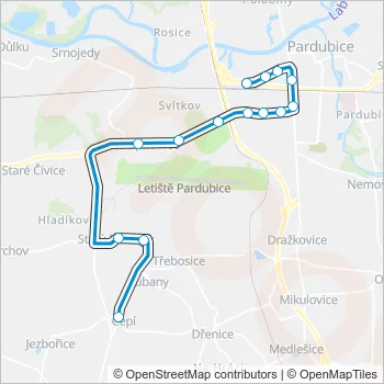 24 Bus Line Map