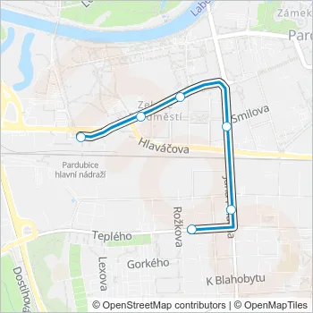 24 Bus Line Map