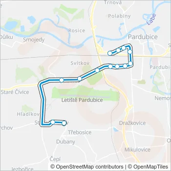 24 Bus Line Map