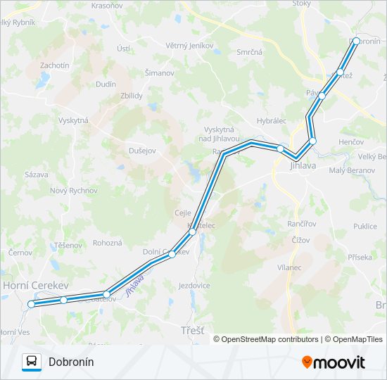 Автобус OS 18408: карта маршрута