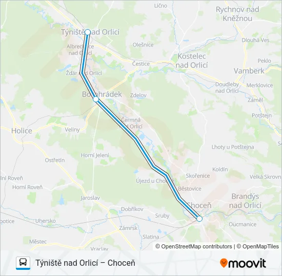SP 301891 Bus Line Map
