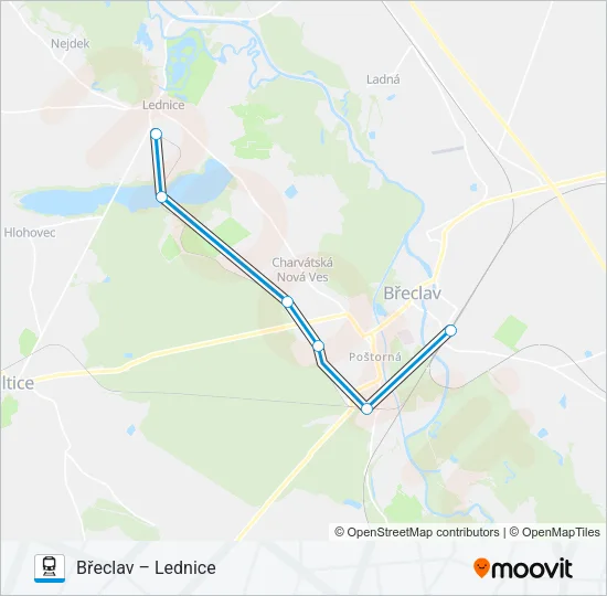 OS 14682 Train Line Map