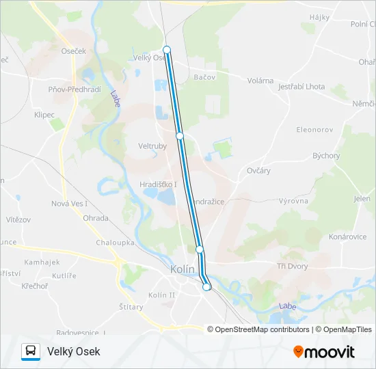 OS 90228 Bus Line Map