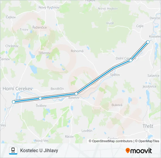 OS 18418 Train Line Map