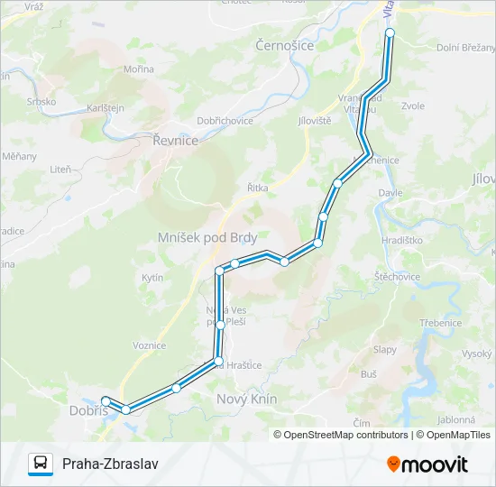 OS 319006 Bus Line Map