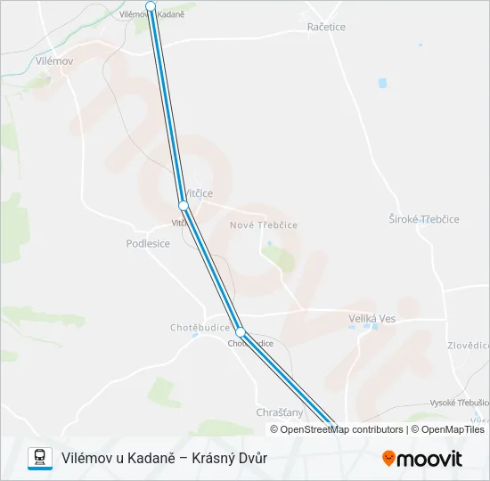OS 18370 Train Line Map