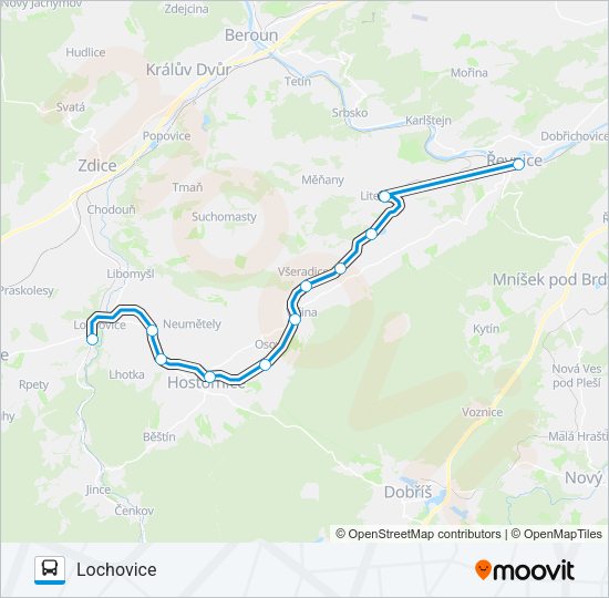 OS 27702 Bus Line Map