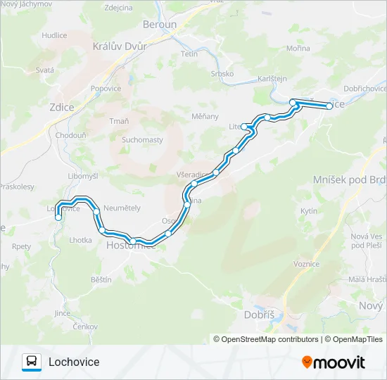 OS 27728 Bus Line Map