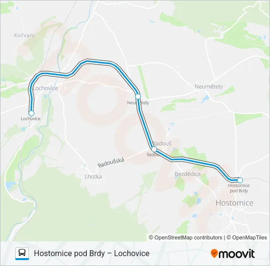 OS 327714 Bus Line Map