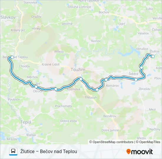 OS 316706 Bus Line Map