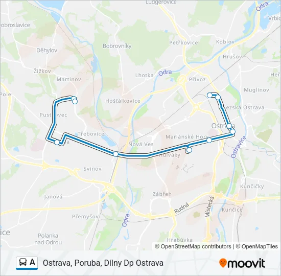 A Bus Line Map