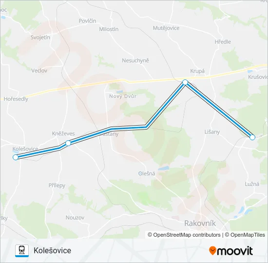 OS 90904 Train Line Map