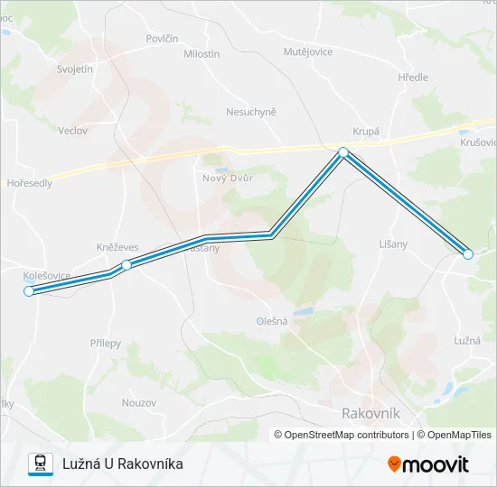 OS 90905 Train Line Map