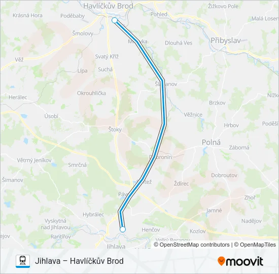 SP 11982 Train Line Map