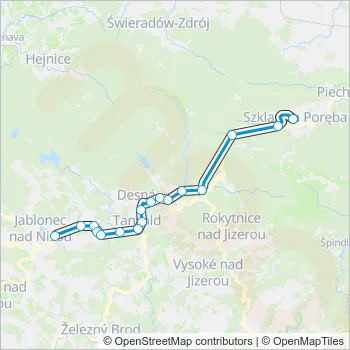 OS 2655 Bus Line Map