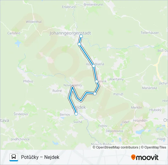 OS 20863 Bus Line Map