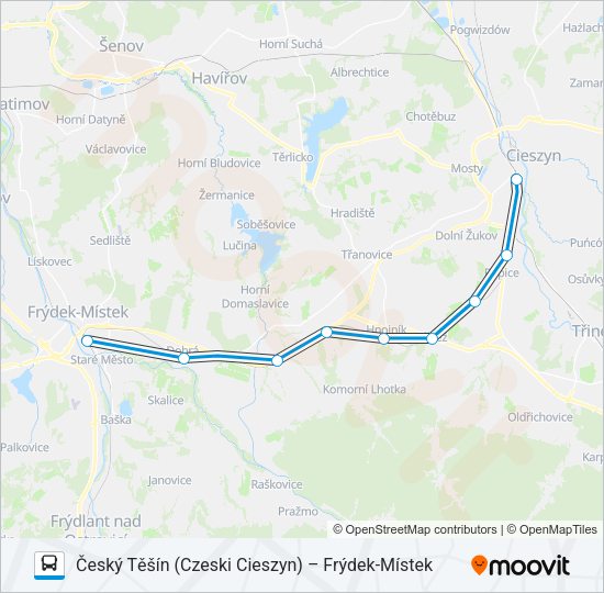 OS 312830 Bus Line Map