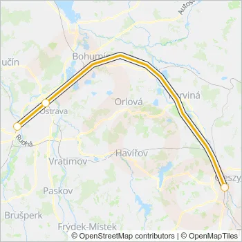 RJ 101008 Train Line Map