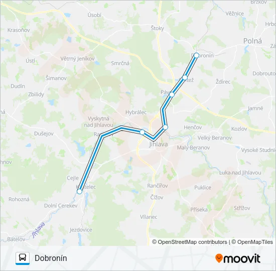 Автобус OS 18440: карта маршрута