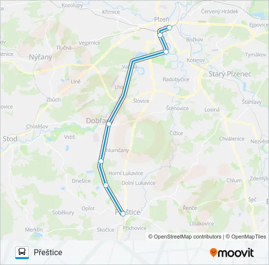 OS 307802 Bus Line Map