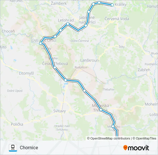 OS 90867 Train Line Map