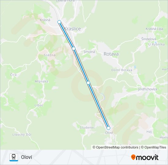 OS 17001 Train Line Map