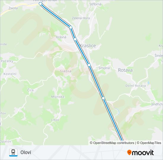 OS 20809 Train Line Map
