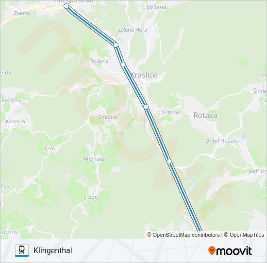 OS 20810 Train Line Map